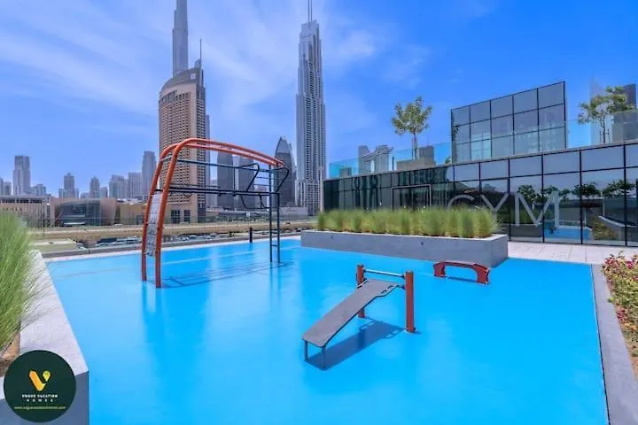 Downtown Views II - Vogue - 3 Bedroom Apartment Plus Kids Room With Spectacular Burj Khalifa Views And Walkable To Dubai Mall